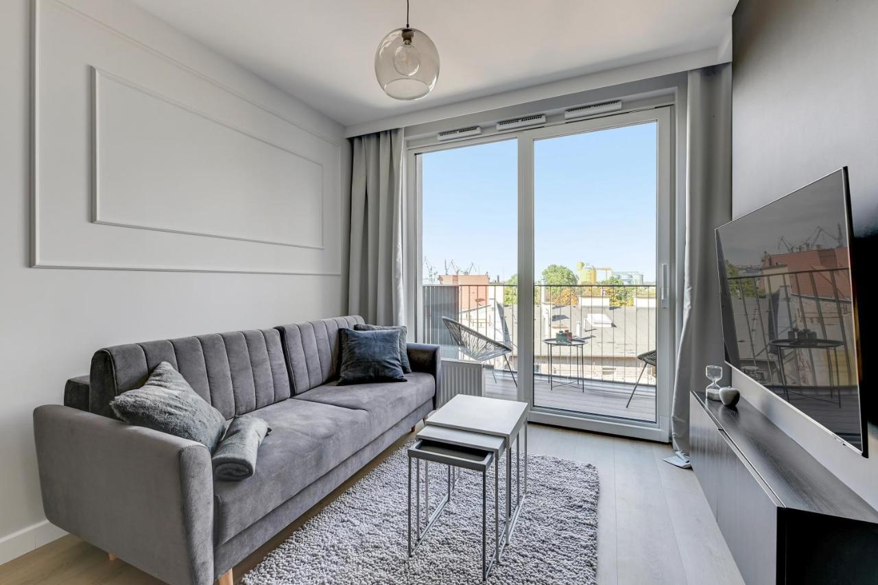 Chlebova Deluxe 2 Gdansk By Grand Apartments ภายนอก รูปภาพ
